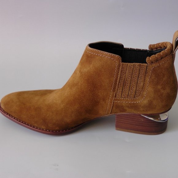 NEW ALEXANDER WANG Kori Suede Bootie - Picture 7 of 13
